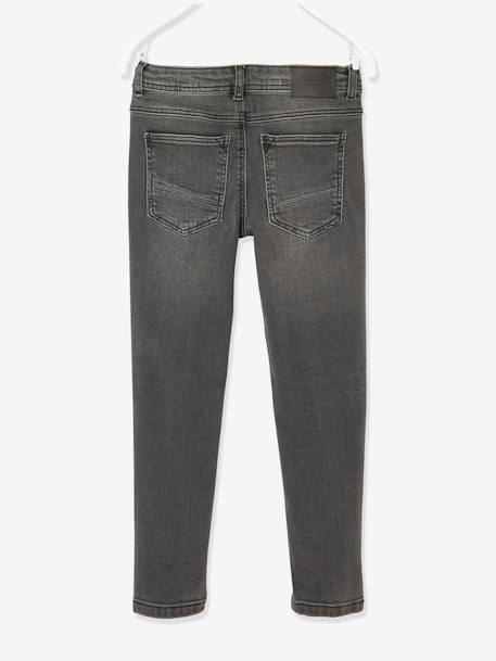 Jungen Slim-Fit-Jeans WATERLESS, Hüftweite SLIM - blue stone+dark blue+double stone+dunkelgrau - 23