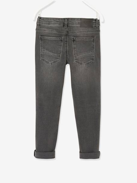 Jungen Slim-Fit-Jeans WATERLESS, Hüftweite COMFORT Oeko-Tex blue stone+dark blue+double stone+dunkelgrau 21