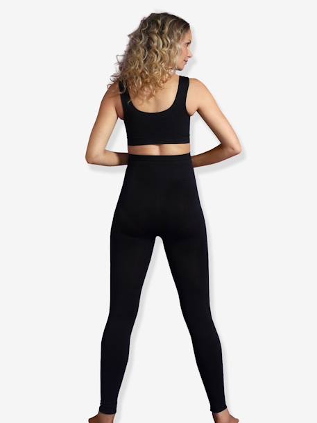 Umstandsleggings aus Stretch CARRIWELL - schwarz - 4