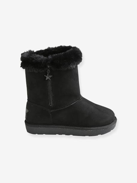 Mädchen Winterstiefel schwarz 3