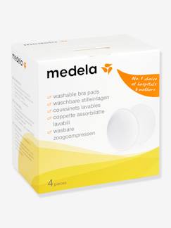 Babyartikel-4er-Pack waschbare Stilleinlagen SAFE & DRY MEDELA