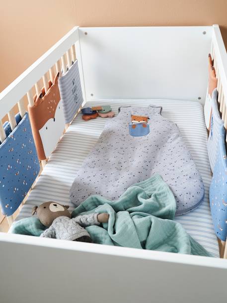 Polster für Babybett-Gitterstäbe BABY FOX Oeko-Tex mehrfarbig 3