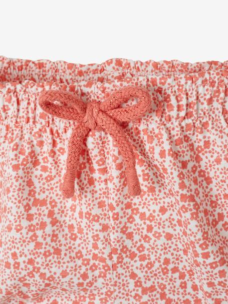 Jersey-Shorts für Mädchen Baby Oeko-Tex salbeigrün+senfgelb bedruckt+weiß/rot bedruckt 9