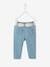 Mädchen Baby Jeans mit Stoffgürtel double stone 5