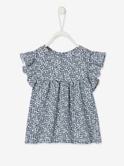 -Mädchen Baby T-Shirt, Blumen