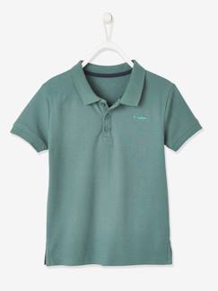 Jungen Poloshirt, kurze Ärmel Oeko-Tex -  - [numero-image]