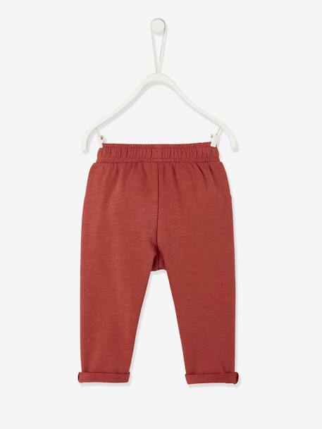 Sweathose für Jungen Baby  BASIC Oeko-Tex - dunkelblau+dunkelrosa+graublau+graugrün+hellblau+hellgrau meliert+karamell+sand - 5