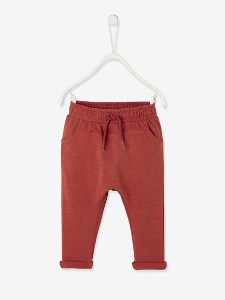 Sweathose für Jungen Baby  BASIC Oeko-Tex - dunkelblau+dunkelrosa+graublau+graugrün+hellgrau meliert+karamell+sand - 4