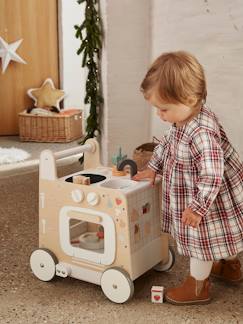 -3-in-1-Lauflernwagen mit Spielküche FSC®