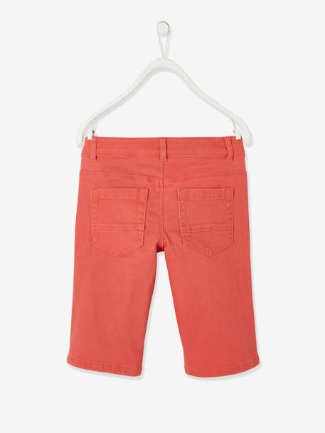 Jungen Shorts Oeko-Tex beige+blau gestreift+graublau+grün+hellgelb+koralle+nachtblau+olivgrün 35