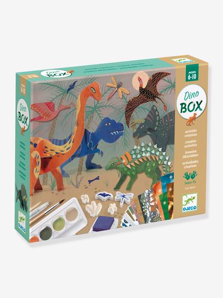 Kinder Kreativ-Set DINO BOX DJECO mehrfarbig 2