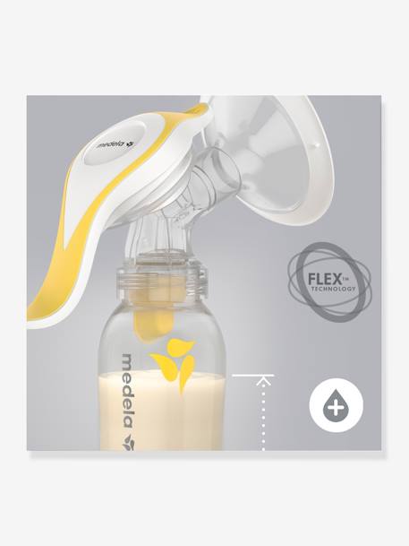 Hand-Milchpumpe HARMONY FLEX MEDELA weiß/transparent 5