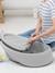 3-in-1 Baby Badewanne MOBY SKIP HOP blau+grau 20