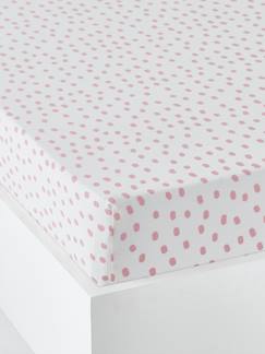 Dekoration & Bettwäsche-Kinder Spannbettlaken PINK JUNGLE Oeko Tex