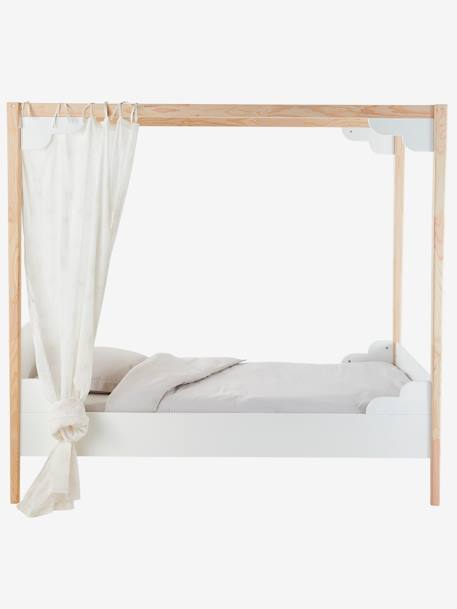 Kinderzimmer Himmelbett ROMANCE weiß 4