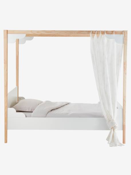 Kinderzimmer Himmelbett ROMANCE weiß 5