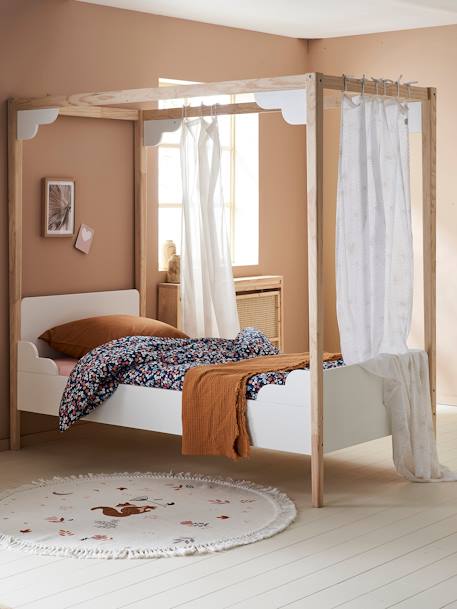 Kinderzimmer Himmelbett ROMANCE weiß 1