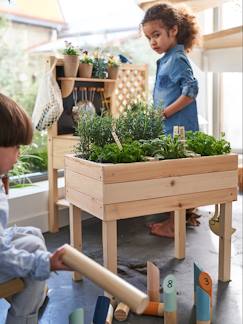 Spielzeug-Spielzeug für draußen-Spiele für den Garten-Pflanzkiste aus Holz, Hochbeet