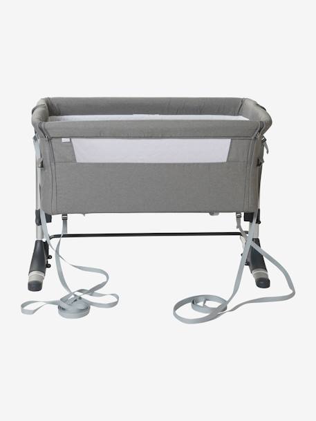 2-in-1 Baby Beistellbett / Babywiege NEST'BED grau 3