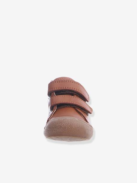 Jungen Baby Lauflernschuhe COCOON mit Klett NATURINO - karamell+marine - 6