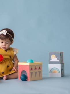 Spielzeug-Baby Stapelwürfel mit Kugeln TAF TOYS