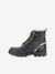 Mädchen Boots GROOKE KICKERS schwarz/silber 3