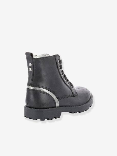 Mädchen Boots GROOKE KICKERS schwarz/silber 4