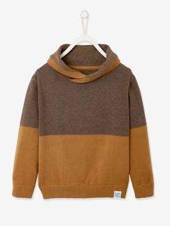 Jungenkleidung-Jungen Pullover mit Kragen Oeko-Tex