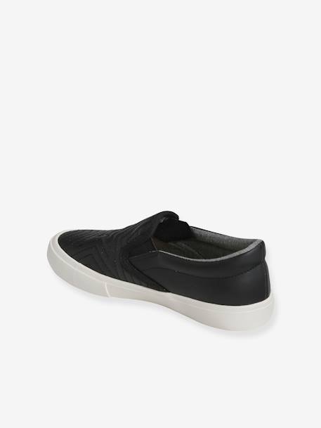 Mädchen Slip-on-Sneakers, Sterne - schwarz - 3