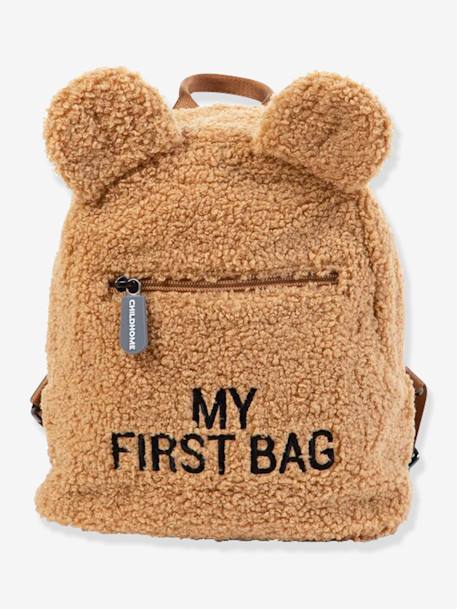 Kinder Rucksack MY FIRST BAG TEDDY CHILDHOME beige+wollweiß 1