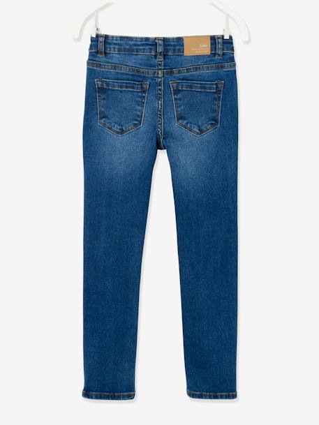 Mädchen Slim-Fit-Jeans WATERLESS, Hüftweite REGULAR blue stone+dark blue+schwarz 9