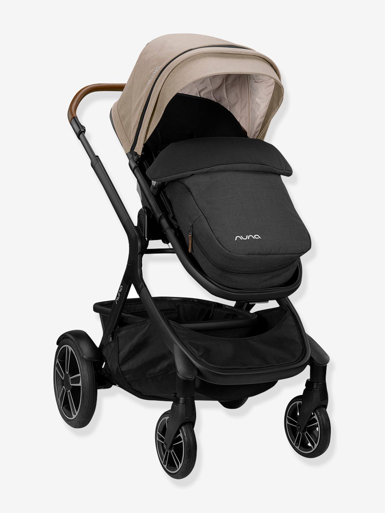 Nuna Kinderwagen DEMI GROW NUNA In Beige/schwarz