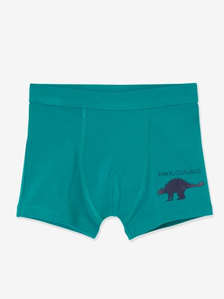 7er-Pack Jungen Boxershorts, Dinosaurier Oeko-Tex pack wollweiß 8