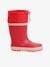 Jungen Gummistiefel, Profilsohle rot 2