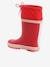 Jungen Gummistiefel, Profilsohle rot 3