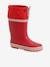 Jungen Gummistiefel, Profilsohle rot 1