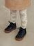Hohe Mädchen Baby Sneakers mit Schnürung - marine - 7