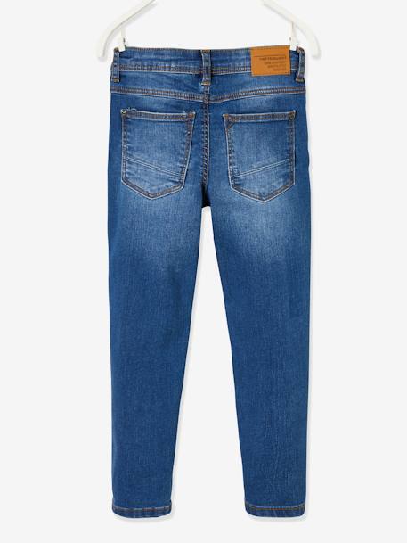 Jungen Slim-Fit-Jeans WATERLESS, Hüftweite COMFORT Oeko-Tex, Bundweite verstellbar blue stone+dark blue+double stone+dunkelgrau 3