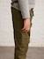 Jungen Cargohose mit Dehnbund Oeko-Tex dunkelkhaki+eisblau+graubeige 12