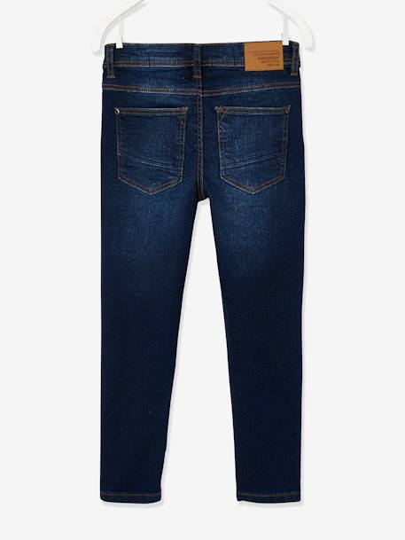 Jungen Slim-Fit-Jeans WATERLESS, Hüftweite SLIM - blue stone+dark blue+double stone+dunkelgrau - 12
