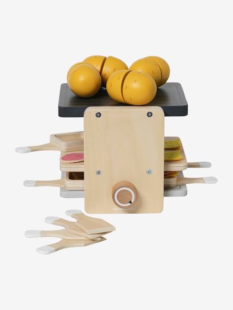 Raclette-Spiel, Holz FSC® - mehrfarbig - 5