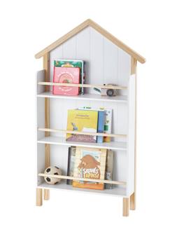 Kinderzimmer-Aufbewahrung-Wandregale-Kinder Bücherregal STRANDHAUS