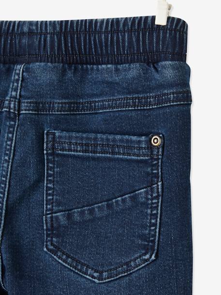 Gefütterte Jungen Jeans, Straight-Fit Oeko-Tex, Bundweite verstellbar blue black 6