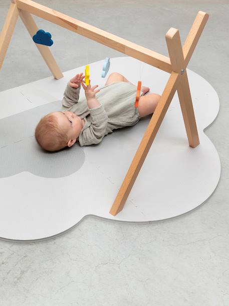 Kleiner Baby Spielteppich WOLKE QUUT mehrfarbig+mehrfarbig+mehrfarbig 10