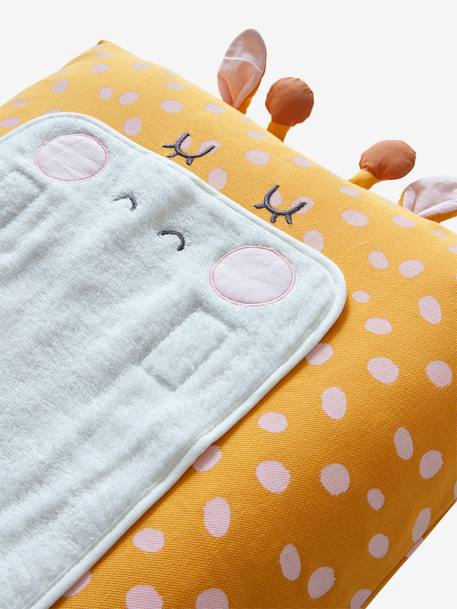 Bezug für Baby Wickelauflage GIRAFFE, personalisierbar mehrfarbig 6