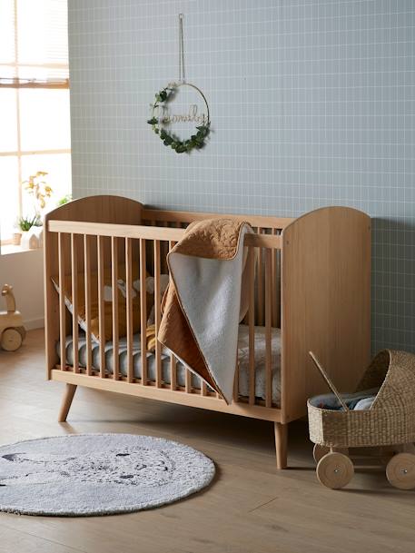 Babybett KONFETTI NATUR, Massivholz - braun - 6