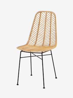 -Kinder Stuhl aus Rattan BOHO