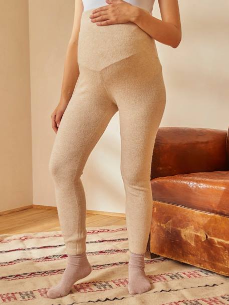 Umstands-Leggings, Loungewear - beige - 7