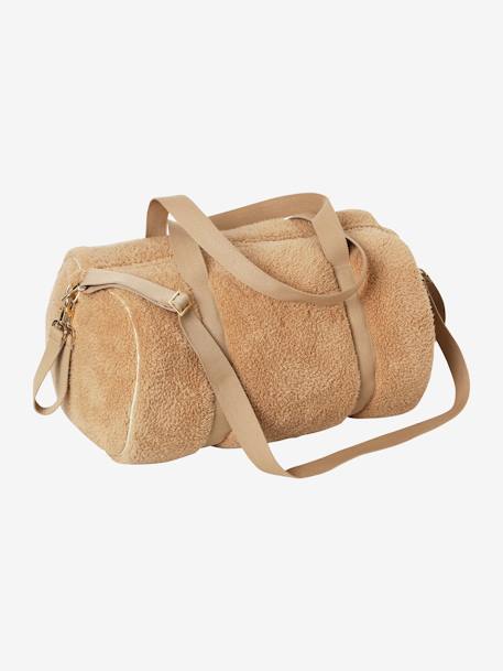 Wickeltasche BABY ROLL, Fell-Imitat - braun/bär - 6