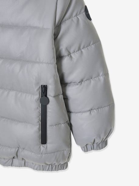 Warme Jungen Steppjacke mit Recycling-Wattierung - grau - 8